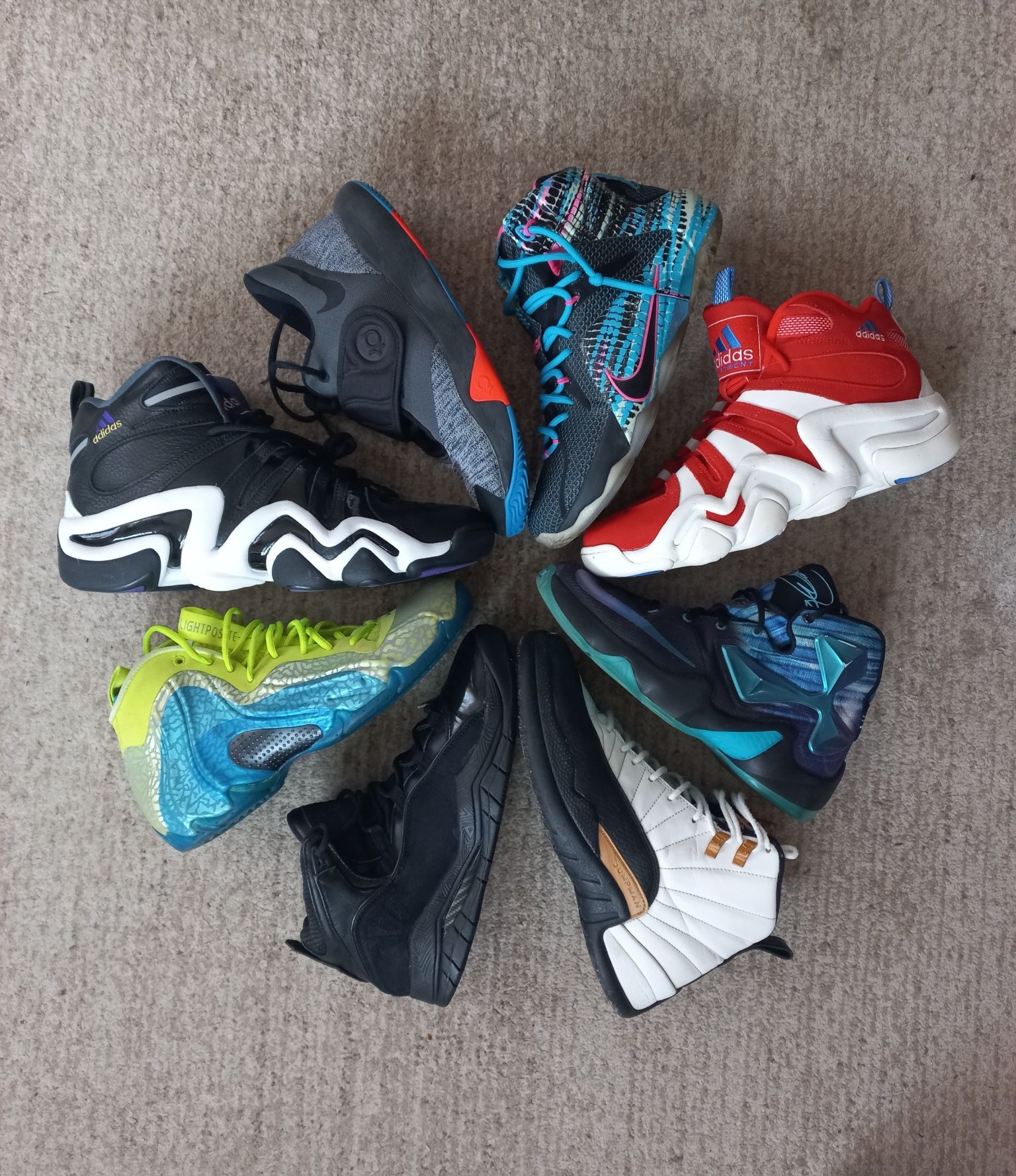 Adidas Crazy 8 1998 All Star Game Kobe Basketball размер 46 .