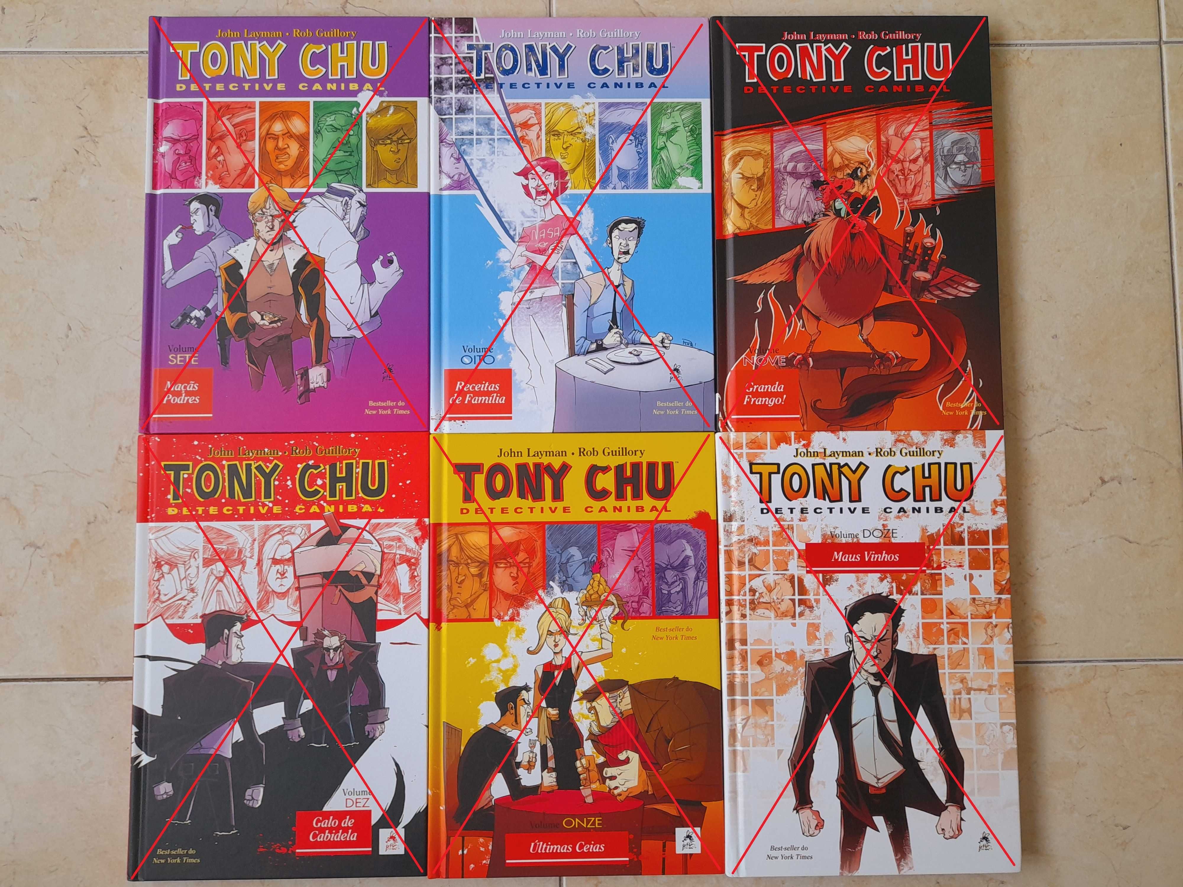 Tony Chu Detective Canibal volumes 1 a 6