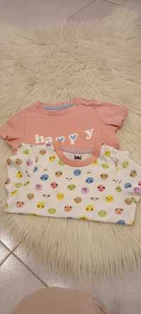 Pakiet nowych koszulek  niemowlęcych (2 szt)