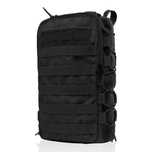 Тактичний рюкзак на 10л до плитоноски на MOLLE. Cordura 1000D. Чорний