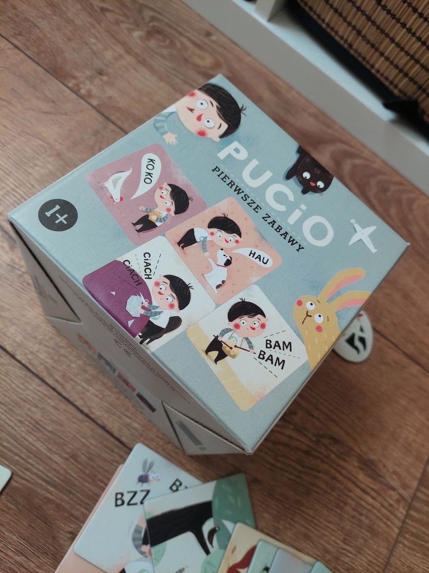 Pucio gra puzzle kafelki pucio pierwsze zabawy pierwsze słowa