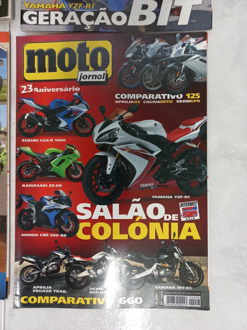 6 Revistas Moto Jornal