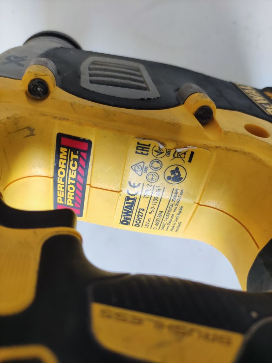 Na GWARANCJI Młotowiertarka akumulatorowa DeWalt DCH273