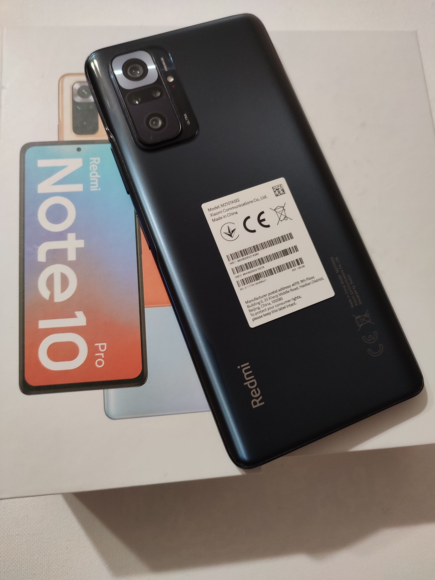Xiaomi redmi note 10 Pro 6/128Gb, NFC