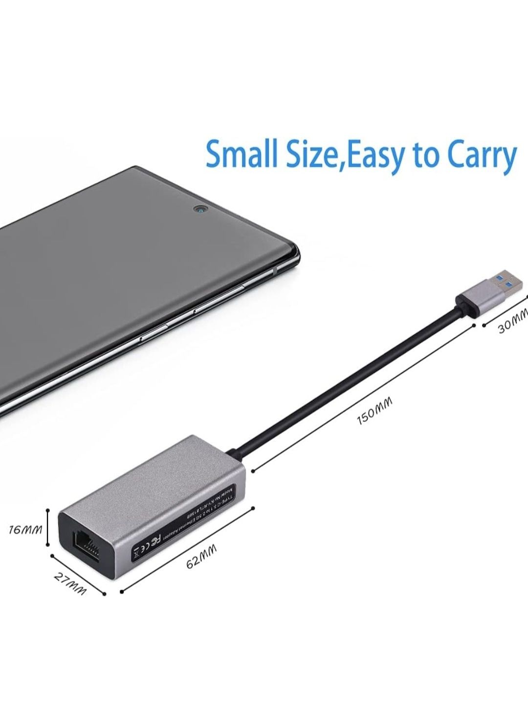 2.5GBase-T Adapter sieciowy USB 3.0