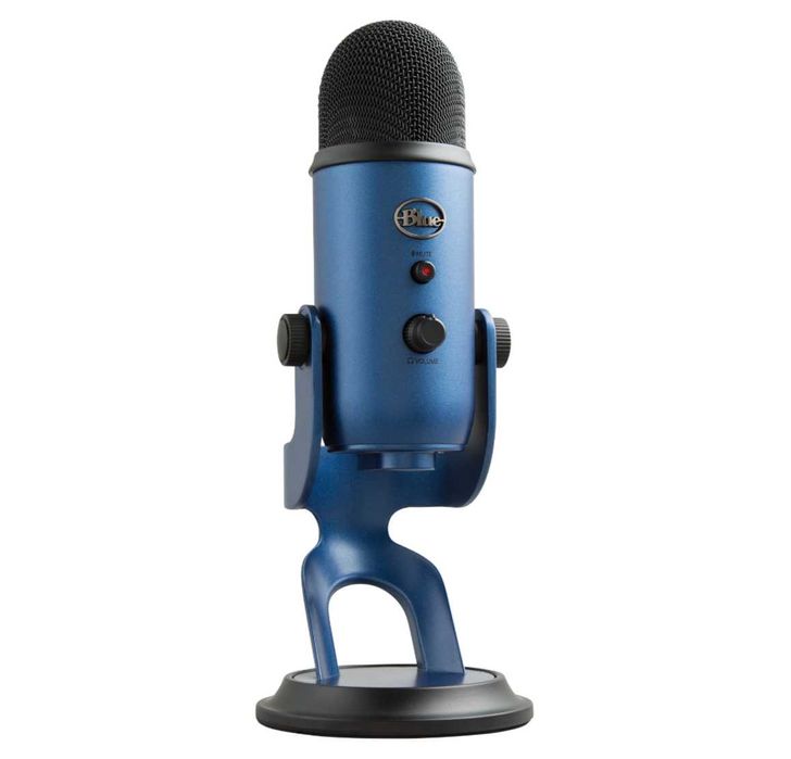 Mikrofon Blue Yeti Midnight Blue USB niebieski *NOWY* * GWARANCJA *