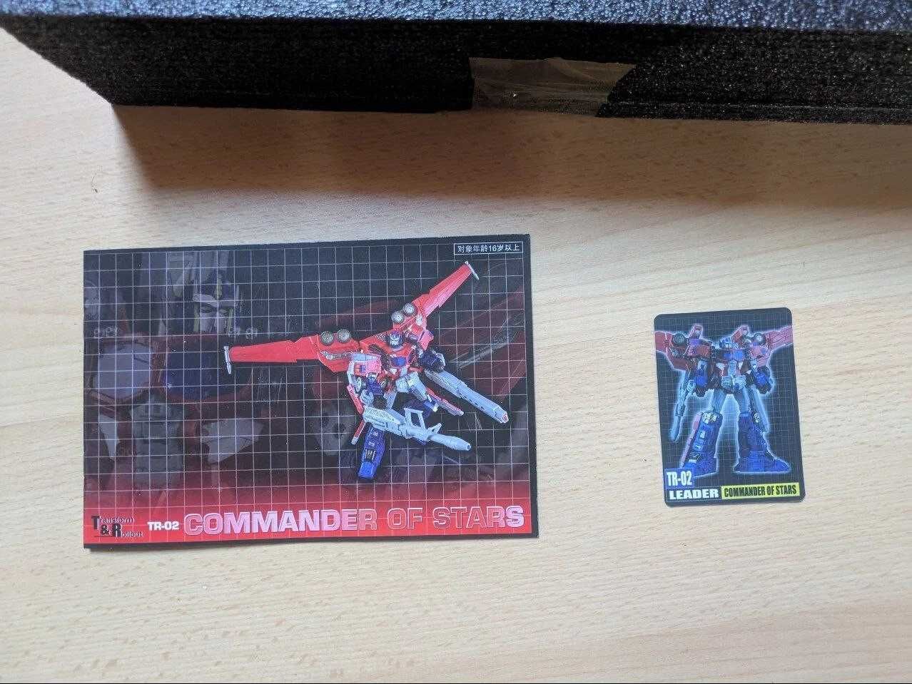 Transformers TR-02 Optimus Prime Commander of Stars Galaxy Convoy