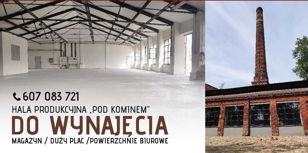 Plac utwardzony 500 m2, biura, hala Ciechów Środa Śląska, Wrocław