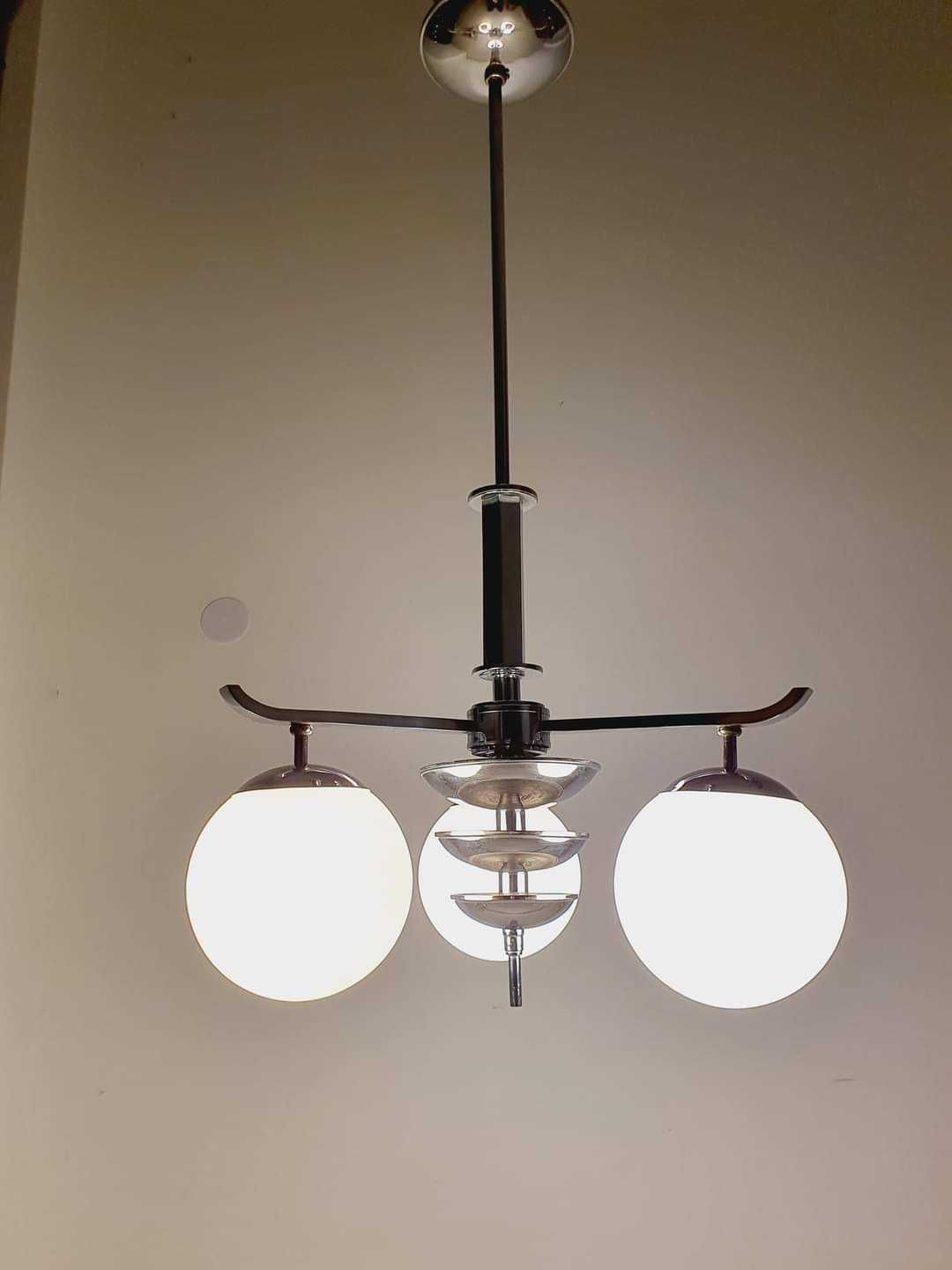 Żyrandol Lampa Art Deco Franta Anyż