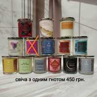 Арома свічка з одним гнітом Bath and Body Works