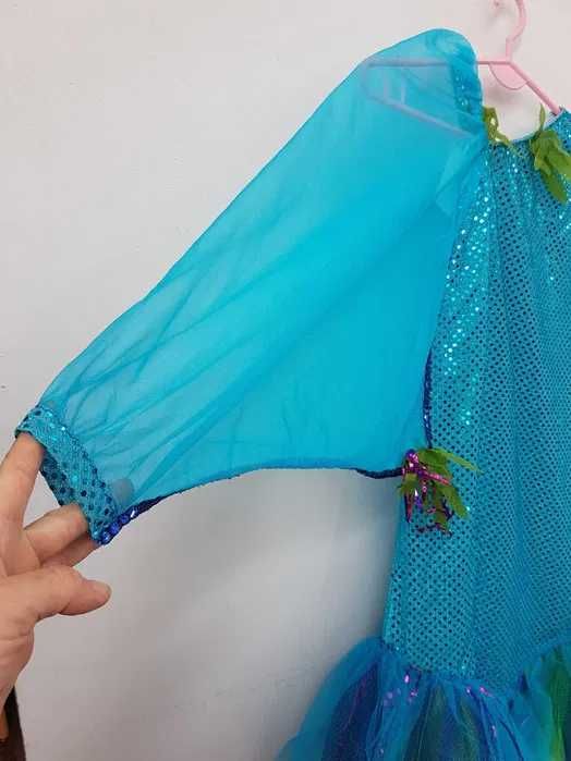 Sukienka przebranie Ariel Mała Syrenka głębia oceanu 152 cm G067
