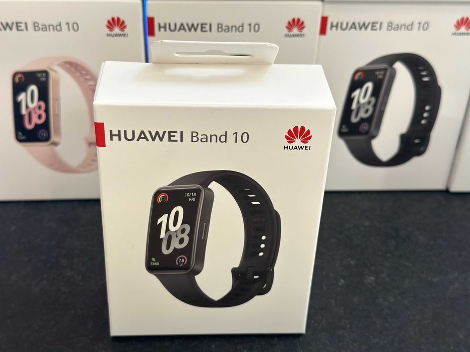 Smartband HUAWEI Band 10 Czarny / Różowy RATY