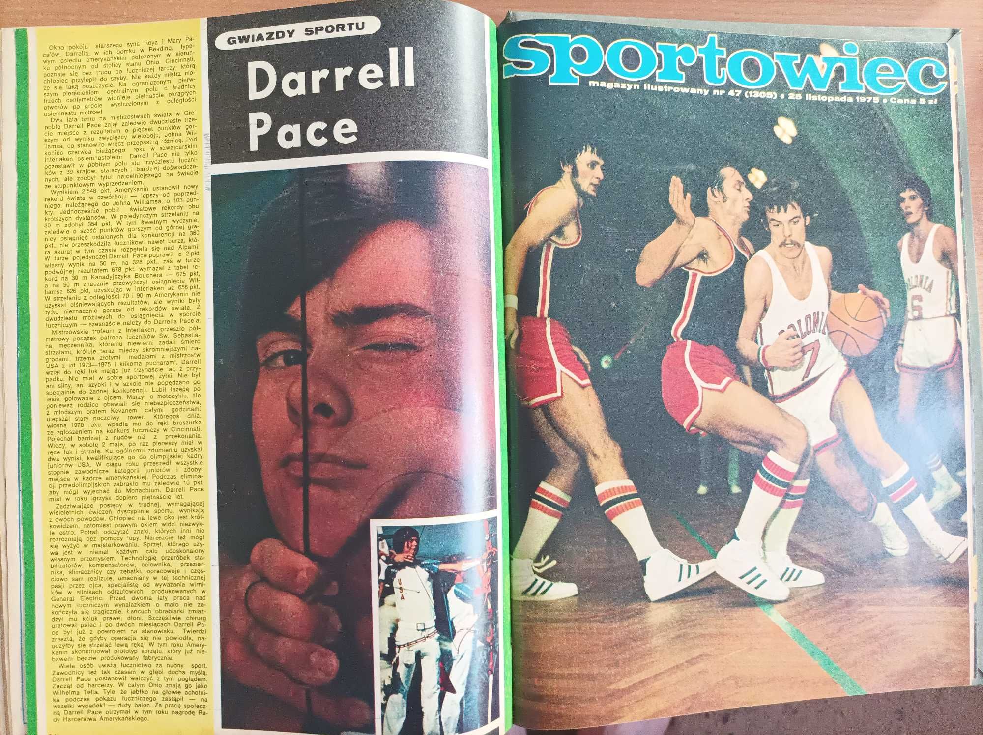 Tygodnik "Sportowiec" - rocznik 1975