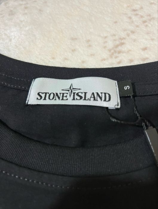 T shirt Stone Island Preta