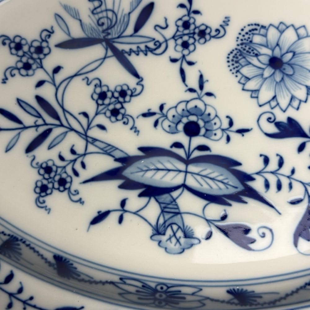 Mały półmisek miśnia meissen wzór cebulowy B4/10267