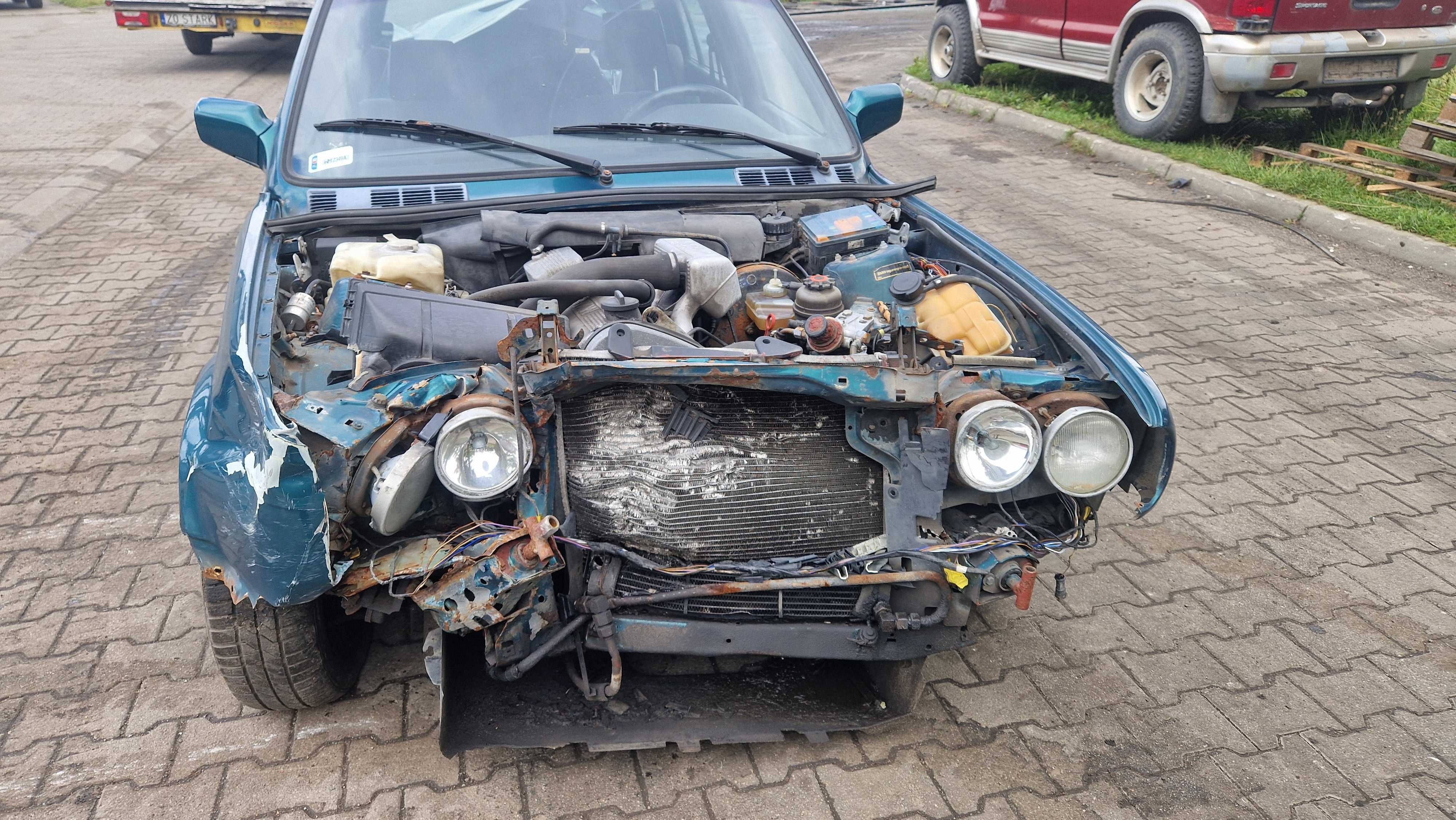 Bmw e30 2,4 td po wypadku