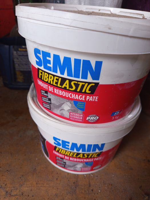 Шпаклівка еластична Semin FIBRELASTIC, 5кг