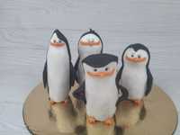 Pingwiny z Madagaskaru - figurki na tort