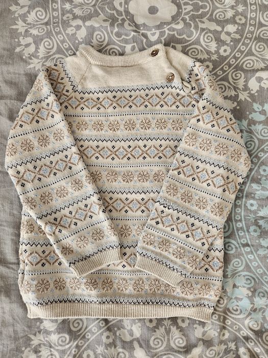 Sweterek świąteczny H&M 92