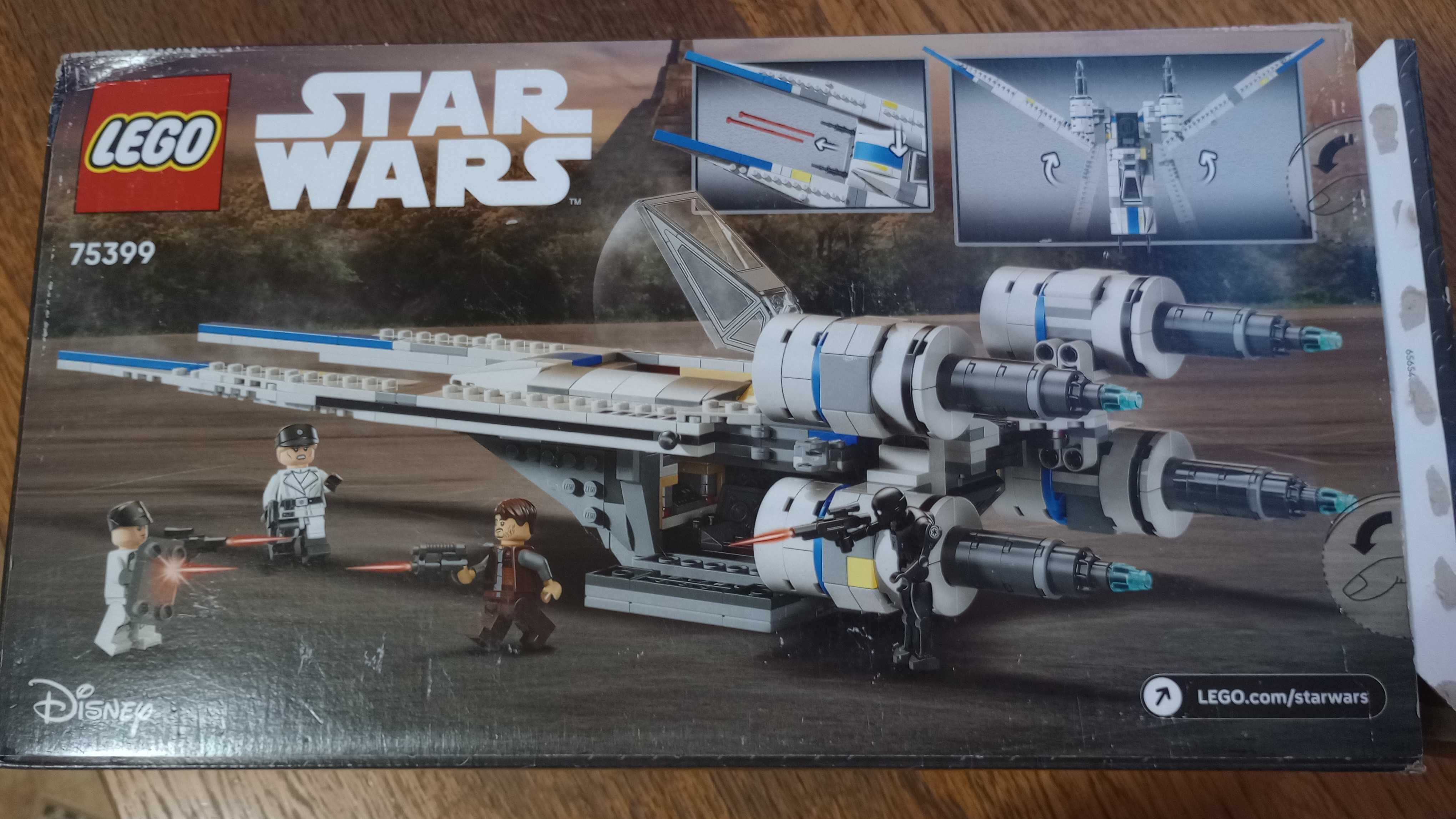 Lego star wars 75399 myśliwiec u-wing rebelii-bez figurek!