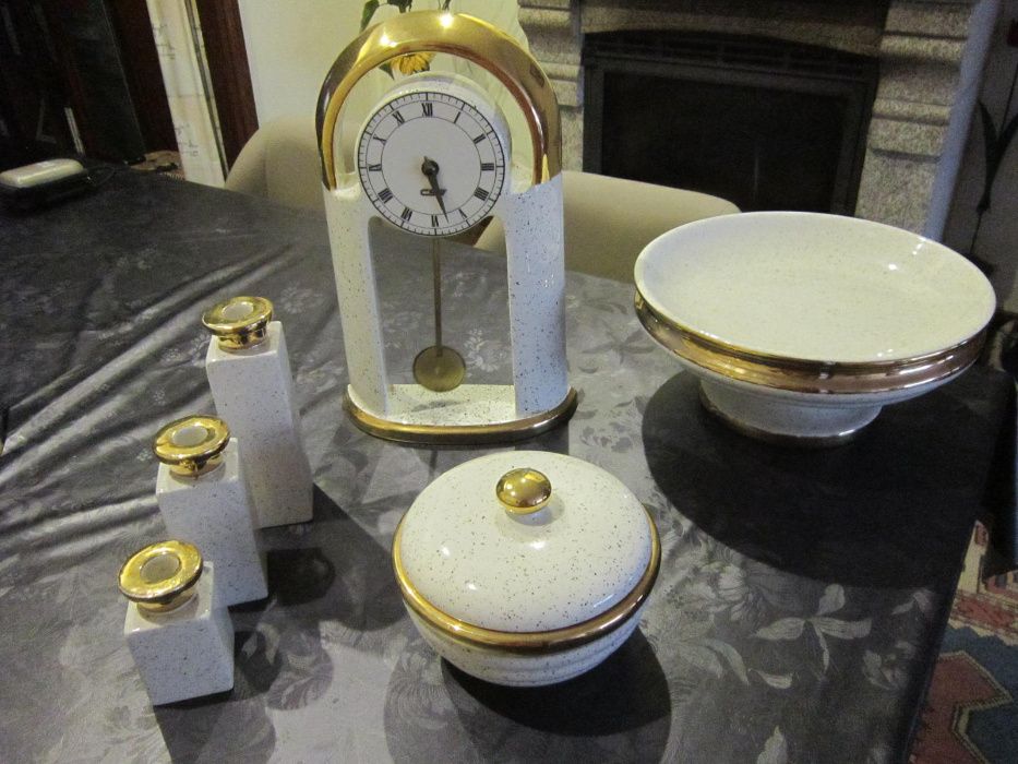 Conjunto louça decorativa italiana