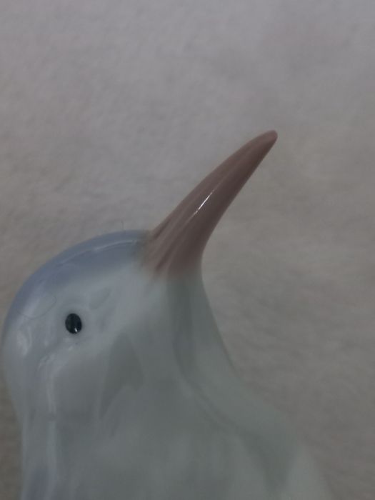 Figurka porcelanowa ptak Zimorodek