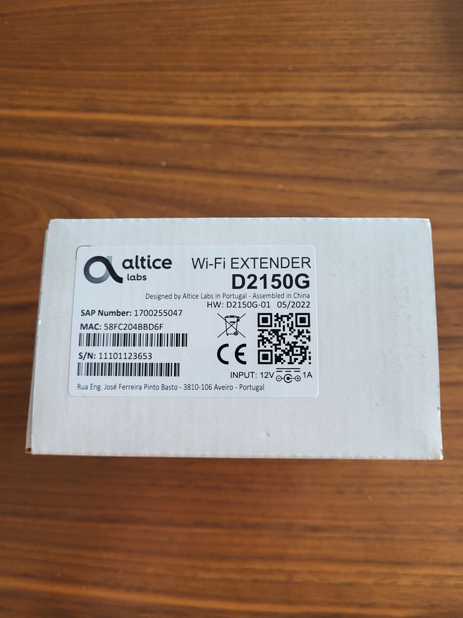 Extensor MEO Smart WiFi D2150G