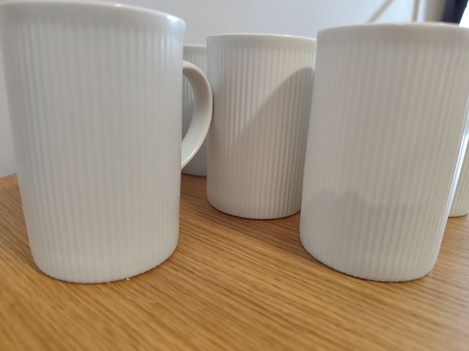 12 kubków ryflowanych home & you