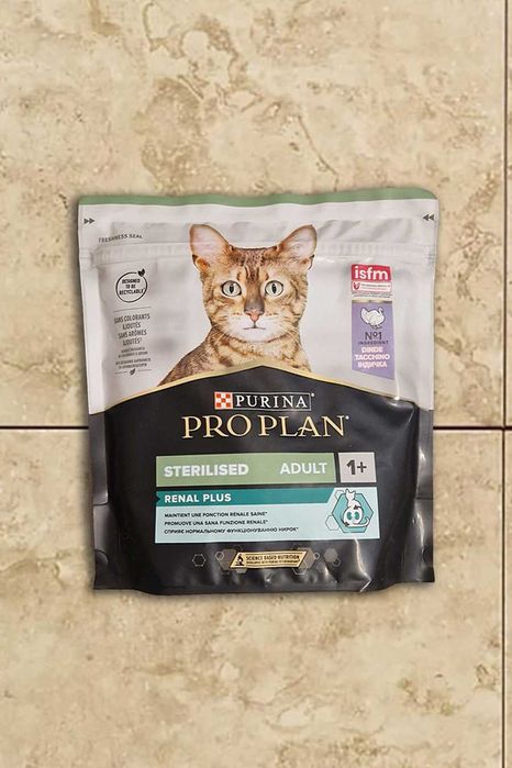 Purina Pro Plan Sterilised Adult 1+ Renal Plus с индейкой 1.6кг