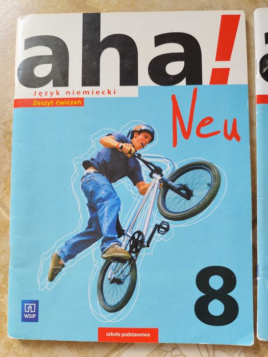 Aha Język niemiecki zeszyt ćwiczeń kl 7 i 8 egzamin ósmoklasisty