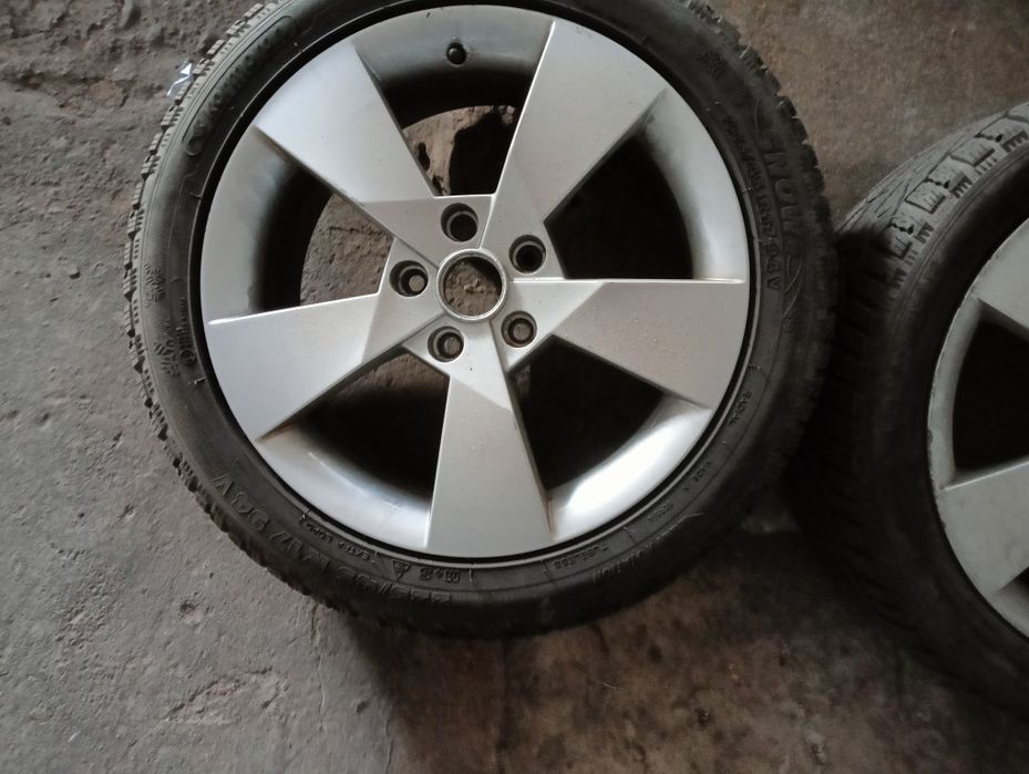Felgi 17 5x112 225/45r17 z oponami zimowymi