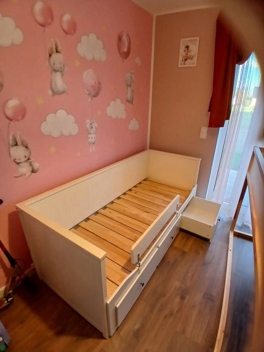 Hemnes leżanka łóżko bez materacy