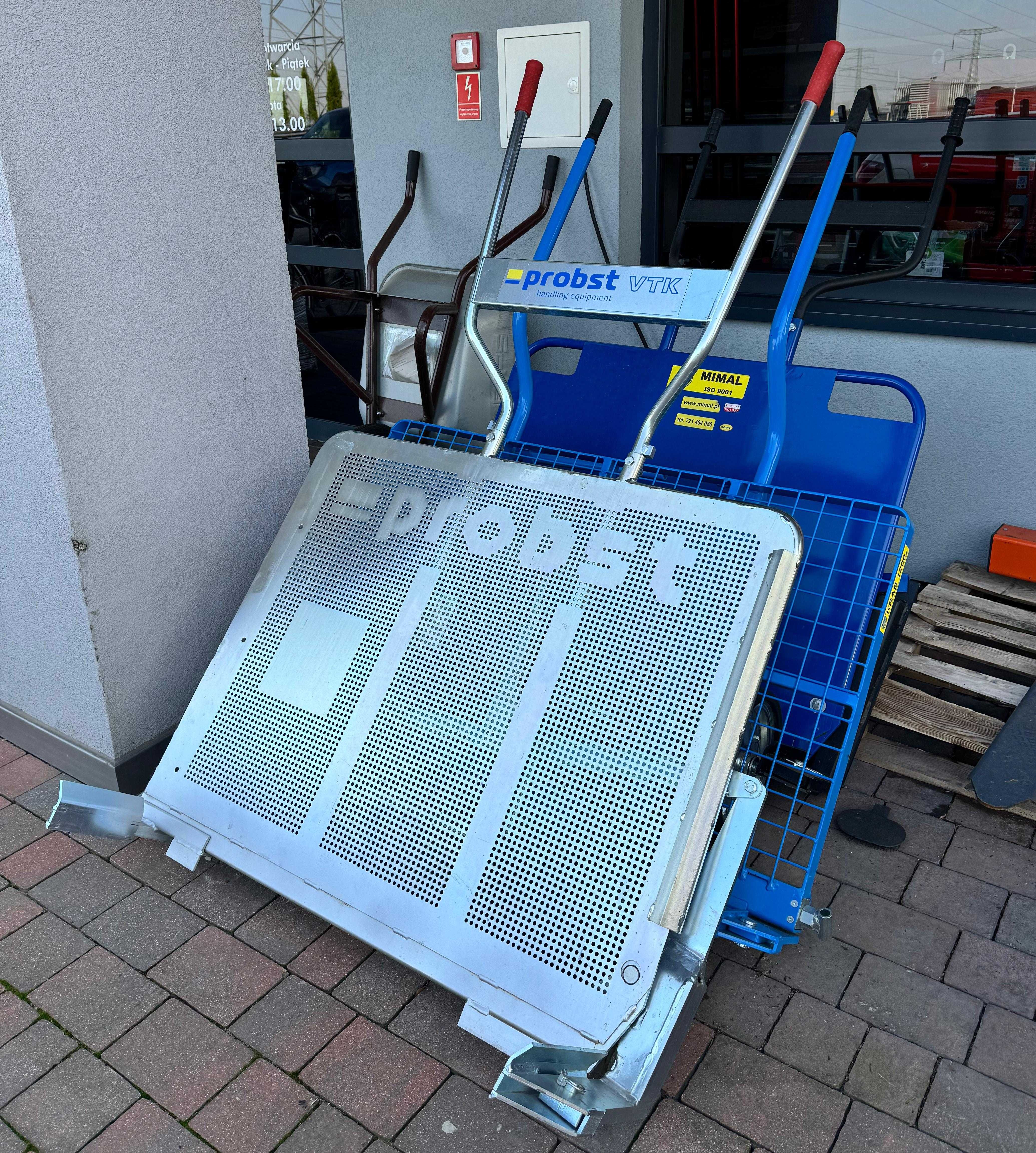 Wózek brukarski transportowy kostki brukowej PROBST VTK-V mimal jazon