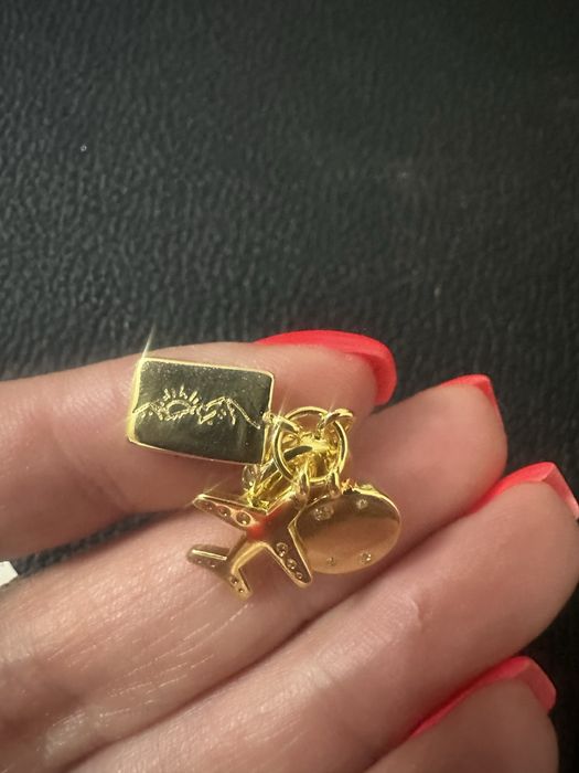 Charms samolot podróże list ziemia