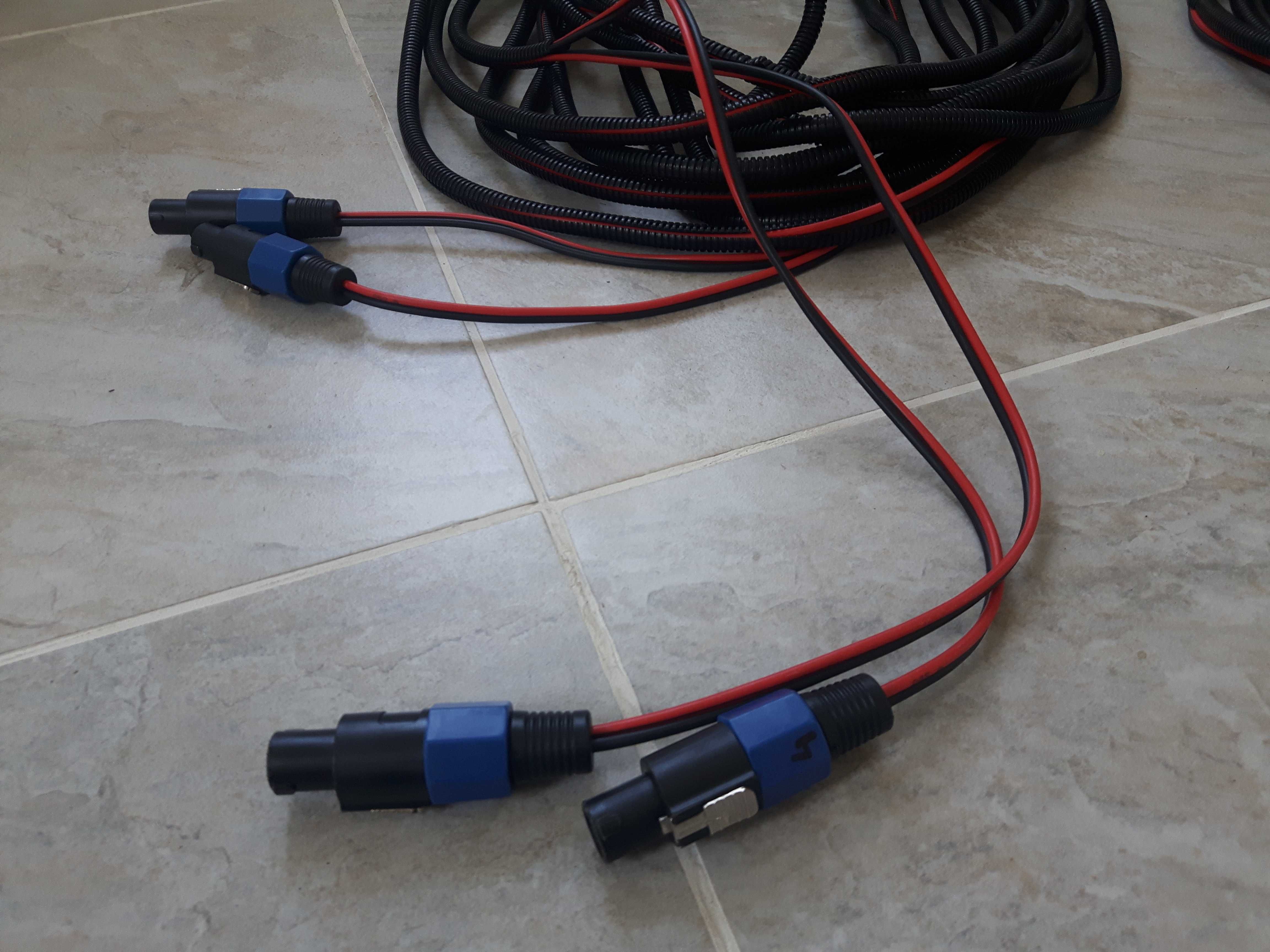 Kable przewody glosnikowe kolumnowe 4x15m zyla 2.5mm nowe (nie klotz )
