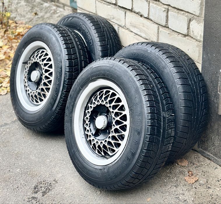 Диски RIAL Mesh R13 с зимней резиной