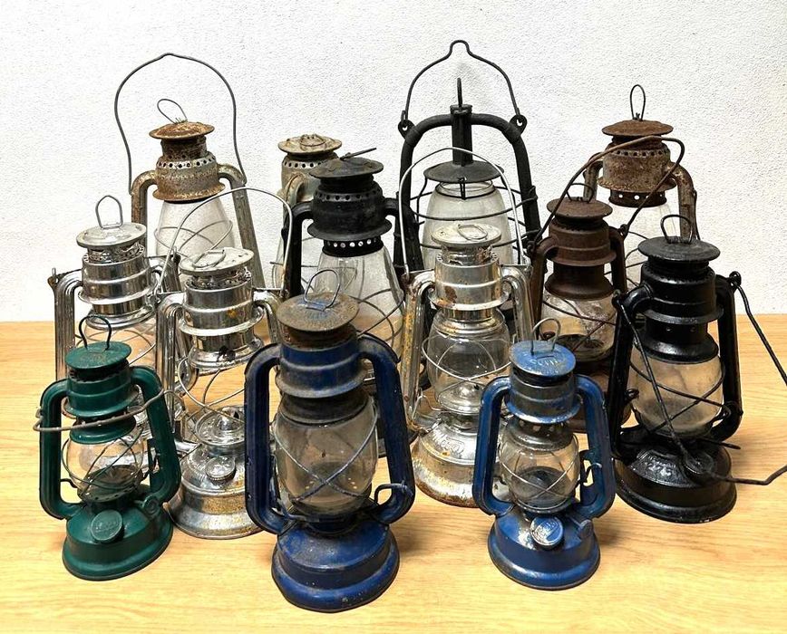 Lanternas antigas a petroleo