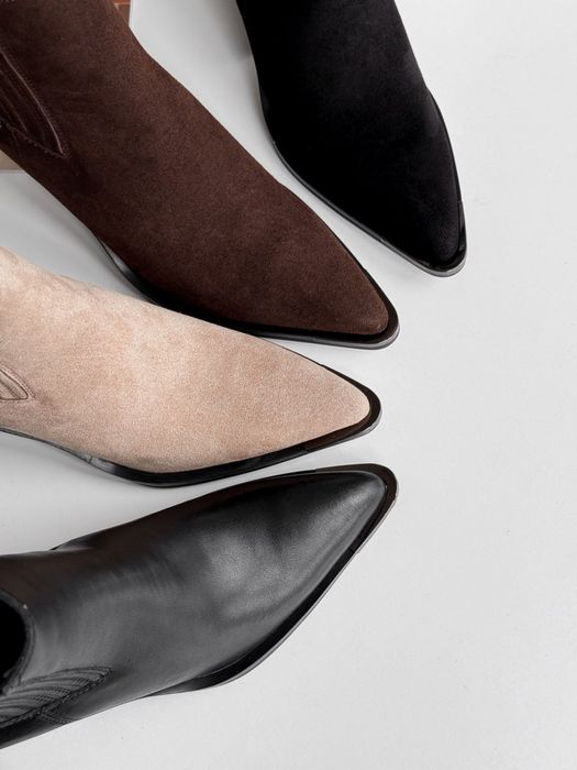 Козаки ковбойки натуральна замша | шкіра