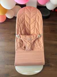 BabyBjorn - leżaczek Bliss Cotton Petal Quilt, kolor: zgaszony róż