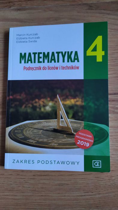 Matematyka 4, podręcznik, zakres podstawowy, Pazdro
