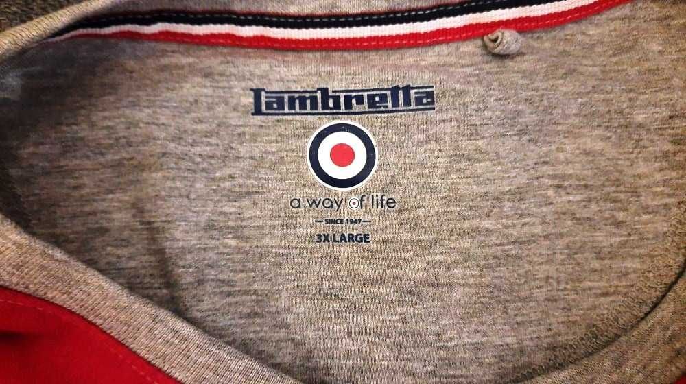 Koszulka, T-shirt, tees – skuter Lambretta a way of life Retro Classic