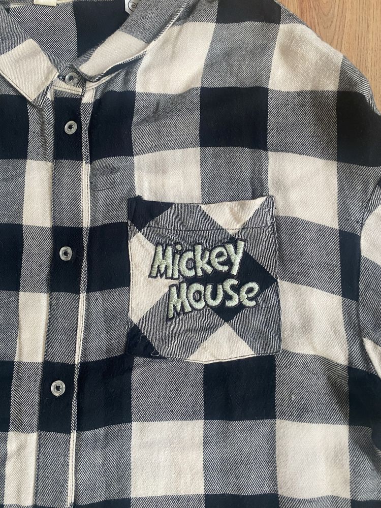 Dziewczęca koszula z Mickey Mouse
