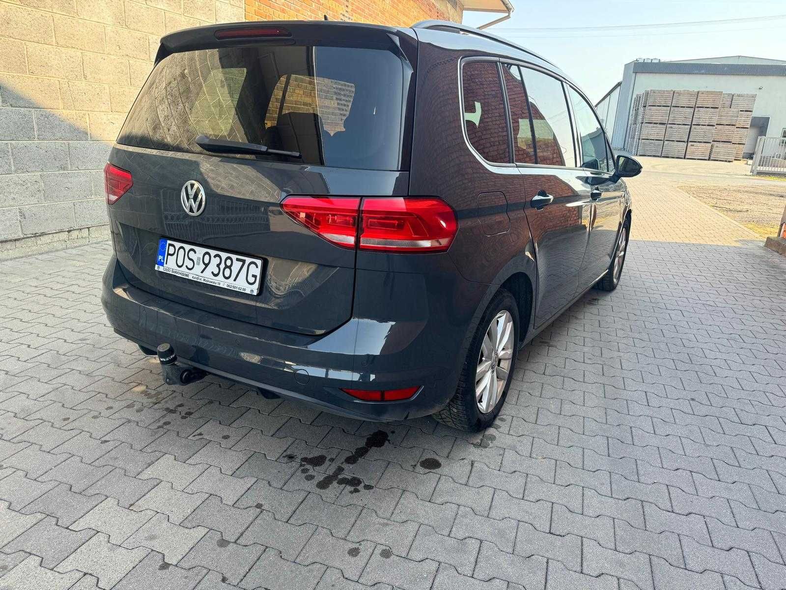 VW Touran 5 osób, hak
