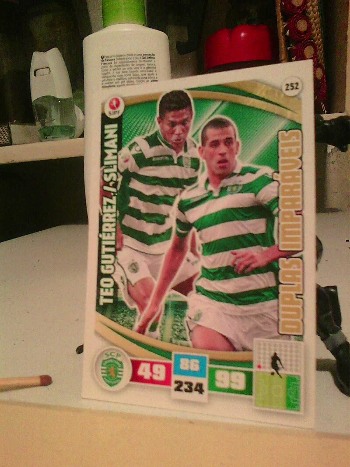 Teófilo Gutiérrez dupla slimani Sporting 252 carta