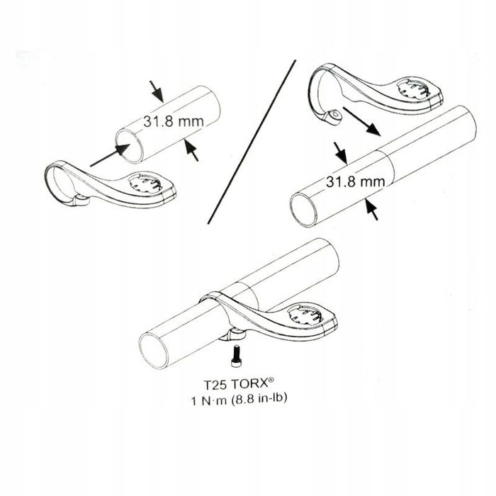 Uchwyt na licznik rowerowy GARMIN BRYTON SIGMA IGPSPORT 2 SZTUKI