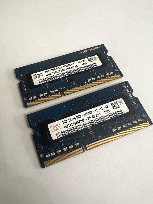 Pamięć RAM do Laptopa - 2GB / 4GB / 12800 , 8500 , 4200 , 1333 , 1600