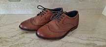 Eleganckie skórzane buty typu brogsy w rozmiarze 31 Next