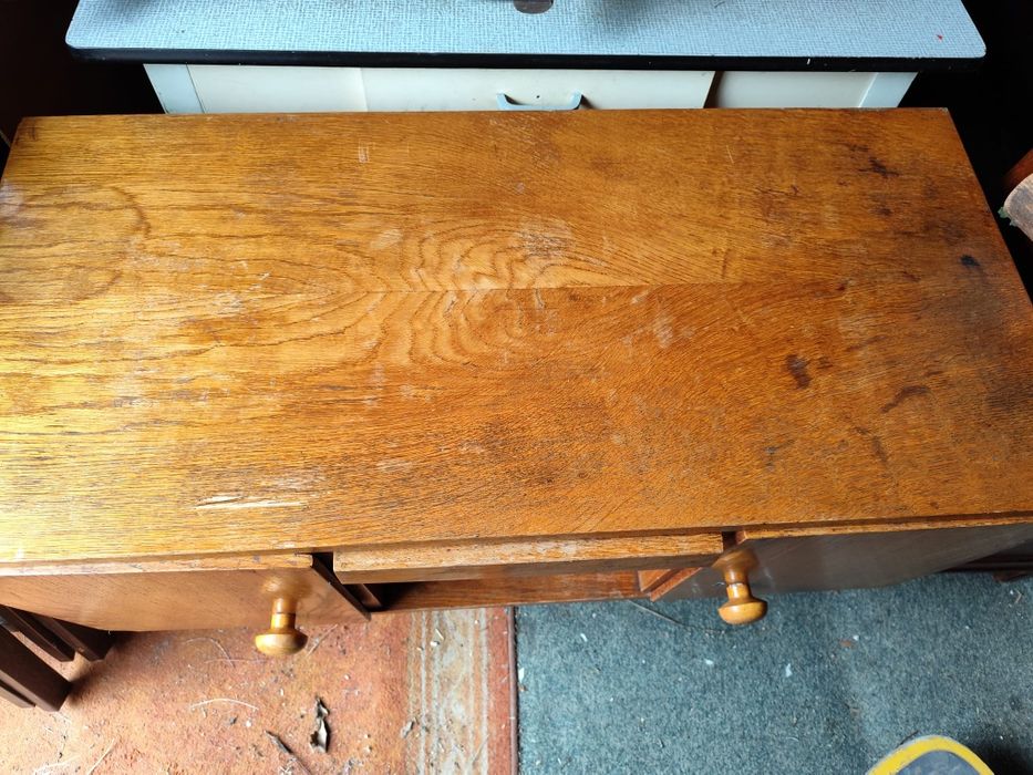 Komoda, szafka pod radio typ 859 Głuchołaskie Fabryki Mebli unikat PRL