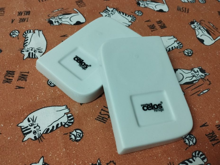 Conjunto 6 chávenas de café com pires