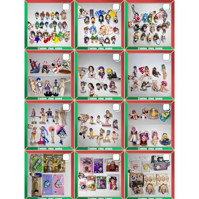 Оригінал аніме фігурка та мерч ,  500+ штук в наявності